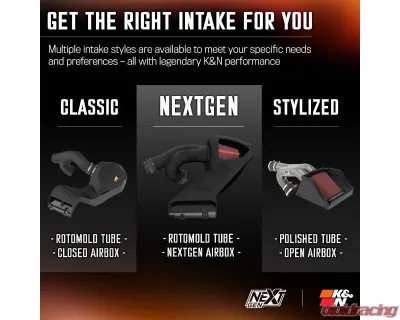 K&N NextGen Cold Air Intake Ford F-150 V6 2021-2024 - 50-2617
