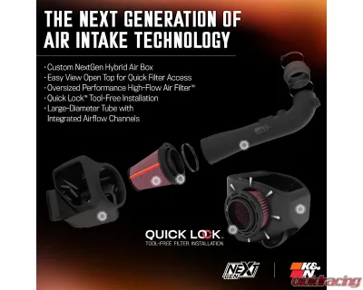 K&N NextGen Cold Air Intake Chevrolet | GMC 1500 V8 2014-2020 - 50-3082