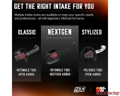 K&N NextGen Cold Air Intake Chevrolet | GMC 1500 V8 2014-2020 - 50-3082