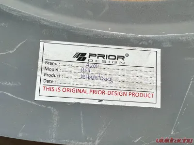 Prior Design Audi RS7 C7 Front Fender Flares CLEARANCE - VR-7989