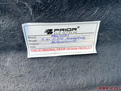 Prior Design Mercedes Benz C63 AMG W205 Side Skirts CLEARANCE - VR-8080