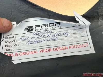 Prior Design Mercedes Benz C63 AMG W205 Side Skirts CLEARANCE - VR-8080