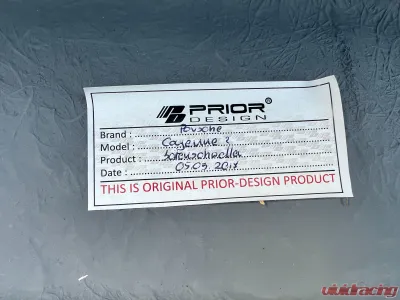 Prior Design Porsche Cayenne 958 PD600 Side Skirt Pair CLEARANCE - VR-8098
