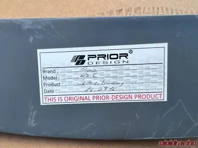 Prior Design PD600R Rear Bumper Flares for Audi A6/A6 Avant CLEARANCE - VR-8168