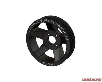 Whipple 10-Rib Super Charger 5 Bolt Pulley 3.625" Black - SCP-103625-5