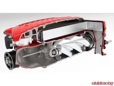 Whipple 3.0L Stage 1 Supercharger Upgrade Kit Jeep Grand Cherokee Trackhawk | Dodge Durango HC 2018-2024 - WK-3510-S1-30-NFT