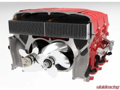 Whipple 3.0L Stage 2 Supercharger Kit Jeep Grand Cherokee Trackhawk | Dodge Durango HC 2018-2024 - WK-3510-S2-30-NFT