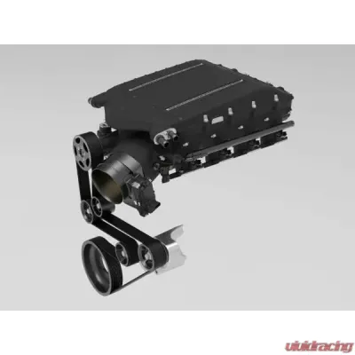 Whipple 3.0L Supercharger Kit w/o Flash Tool Textured Black Chevrolet Camaro LT1 Gen 6 2016-2024 - WK-1010-30-NFT