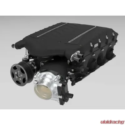 Whipple 3.0L Supercharger Upgrade Kit w/o Flash Tool Textured Black Chevrolet Camaro | Cadillac CTSV LT4 2016-2024 - WK-1025-30-NFT