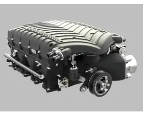 Whipple Gen 6 3.0L Twin Screw Supercharger Kit Textured Black Jeep Wrangler Rubicon 392 2021-2024