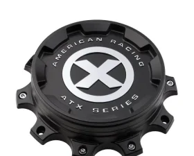 ATX Full Front Screw On Black Cap Cover