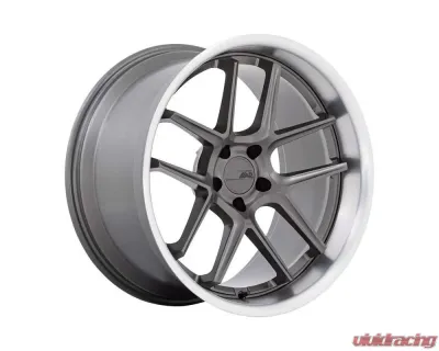 American Racing AR942  20x12 5x115 6mm Matte Gunmetal w/Machined Lip Wheel - AR942AD20121506