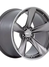 American Racing TTF  20x12 5x115 6mm Matte Anthracite w/Machined Lip Wheel                                     - AR946AD20121506 - Image 3