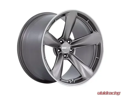 American Racing TTF  20x12 5x115 6mm Matte Anthracite w/Machined Lip Wheel - AR946AD20121506
