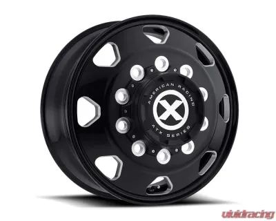 American Racing AO401 Octane Wheel 17.5x6.75 8x165.1 0mm Gloss Black Milled - AO40117586302