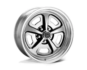 American Racing Vintage VN500  15x14 5X114.3 -89mm Polished Wheel