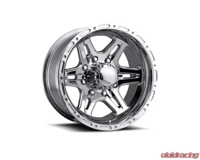 Ultra Motorsports 207-208 Badlands Wheel 17x9 8x6.5 0mm Polished - 207-7981P