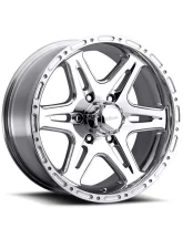 Ultra Motorsports 207-208 Badlands Wheel 15x8 6x5.5 -19mm Polished                                     - 208-5883P - Image 2