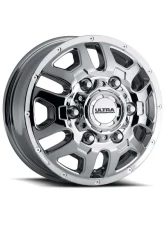 Ultra Motorsports 003 Hunter Van Dually Wheel 16x6 6x180 110mm Chrome                                     - 003-6668FC - Image 2