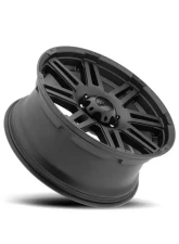 Ultra Motorsports 226 Machine Wheel 17x8.5 8x6.5 12mm Satin Black w/Satin Clear Coat                                     - 226-7882SB+12 - Image 2