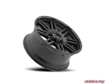 Ultra Motorsports 226 Machine Wheel 17x8.5 8x6.5 12mm Satin Black w/Satin Clear Coat - 226-7882SB+12