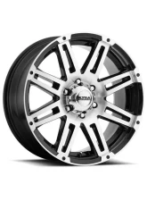 Ultra Motorsports 226 Machine Wheel 16x8 6x4.5 10mm Gloss Black w/Diamond Cut Face                                     - 226-6886U+10 - Image 2