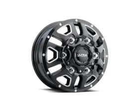 Ultra Motorsports 003 Hunter Van Dually Wheel 16x6 6x205 110mm Gloss Black w/Milled Accents and Clear Coat
