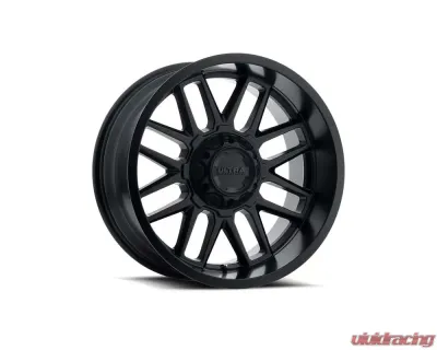 Ultra Motorsports 231 Butcher Wheel 20x9 6x5.5 -12mm Satin Black w/Satin Clear-Coat - 231-2935SB12