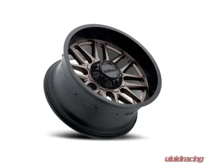 Ultra Motorsports 231 Butcher Wheel 20x9 8x170 18mm Dark Satin Bronze w/Satin Black Lip and Satin Clear-Coat - 231-2987BZ+18