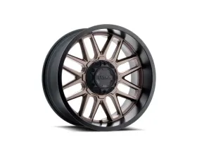 Ultra Motorsports 231 Butcher Wheel 18x9 5x150 18mm Dark Satin Bronze w/Satin Black Lip and Satin Clear-Coat