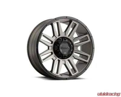 Ultra Motorsports 236 Apocalypse Wheel 18x9 5x5 12mm Dark Satin Bronze w/Satin Black Lip Milled Accents and Satin Clear-Coat - 236-8905BZM+12