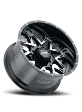 Ultra Motorsports 254 Carnivore Wheel 20x9 6x5.5 1mm Gloss Black w/Diamond Cut Face and Clear-Coat                                     - 254-2935U+01 - Image 2