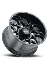 Ultra Motorsports 254 Carnivore Wheel 20x9 8x170 18mm Gloss Black w/Milled Accents and Clear-Coat                                     - 254-2987BM+18 - Image 2
