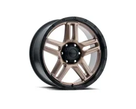 Ultra Motorsports 258 Prowler Truck Wheel 17x9 6x135 18mm Dark Satin Bronze w/Satin Black Lip and Satin Clear-Coat