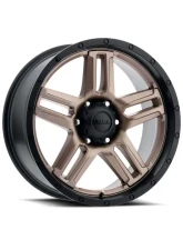 Ultra Motorsports 258 Prowler Truck Wheel 17x9 6x5.5 12mm Dark Satin Bronze w/Satin Black Lip and Satin Clear-Coat                                     - 258-7983BZ+12 - Image 2
