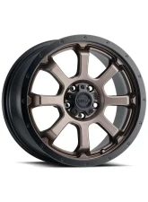 Ultra Motorsports 219 Nemesis CUV Wheel 17x8 5x4.5 35mm Dark Satin Bronze w/Satin Black Lip and Satin Clear-Coat                                     - 219-7866BZ+35 - Image 2
