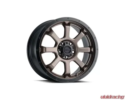 Ultra Motorsports 219 Nemesis CUV Wheel 17x8 5x4.5 35mm Dark Satin Bronze w/Satin Black Lip and Satin Clear-Coat - 219-7866BZ+35