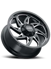 Ultra Motorsports 230 Villain Wheel 20x10 8x6.5 -25mm Gloss Black w/Milled Accents and Clear Coat                                     - 230-2181BM25 - Image 2