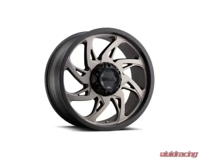 Ultra Motorsports 230 Villain Wheel 20x9 8x170 18mm Dark Satin Bronze w/Satin Black Lip and Satin Clear-Coat - 230-2987BZ+18