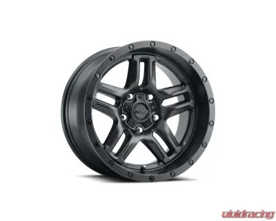 Ultra Motorsports 258 Prowler Jeep Wheel 17x9 5x127 | 5x5 -12mm Satin Black w/Satin Clear-Coat - 258-7973SB12