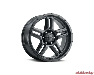 Ultra Motorsports 258 Prowler Truck Wheel 18x9 5x127 | 5x5 10mm Satin Black w/Satin Clear-Coat - 258-8973SB+10