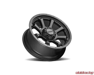 Ultra Motorsports 219 Nemesis Wheel 20x9 5x5 1mm Gloss Black w/Milled Accents and Clear Coat - 219-2905BM+01