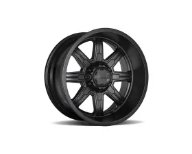 Ultra Motorsports 229 Menace Wheel 16x8 5x4.5 10mm Satin Black w/Satin Clear Coat