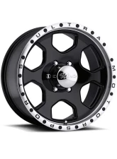 Ultra Motorsports 175 Rouge Wheel 16x8 6x5.5 10mm Gloss Black w/Diamond Cut Lip and Clear Coat                                     - 175-6883B - Image 2