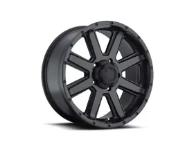 Ultra Motorsports 195 Crusher Wheel 17x8 8x6.5 19mm Satin Black w/Satin Clear Coat