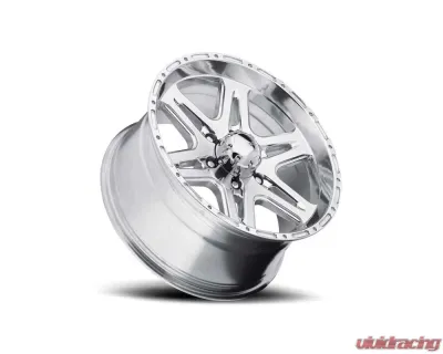 Ultra Motorsports 207-208 Badlands Wheel 15x8 6x5.5 -19mm Polished - 208-5883P