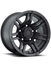 Ultra Motorsports 237-238 Gauntlet Wheel 17x9 6x5.5 -12mm Matte Black                                     - 237-7983B - Image 2