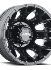 Ultra Wheel 022 Scorpion Dually Wheel 17x6.5 8x210 -140 Gloss Black                                     - 022-7699RBK - Image 2