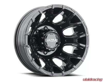 Ultra Wheel 022 Scorpion Dually Wheel 17x6.5 8x210 -140 Gloss Black - 022-7699RBK