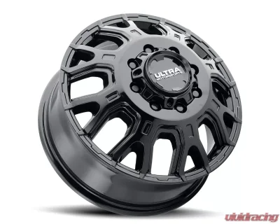 Ultra Wheel 022 Scorpion Dually Wheel 17x6.5 8x6.5 129 Gloss Black - 022-7681FBK